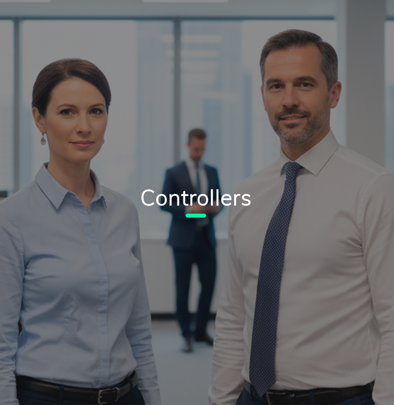 Profissionais de finanças: Para Controllers