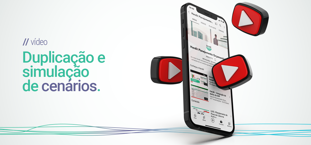 Como duplicar e simular cenários ou versões do orçamento em segundos? - Handit plataforma EPM para CFO, Controller e FP&A